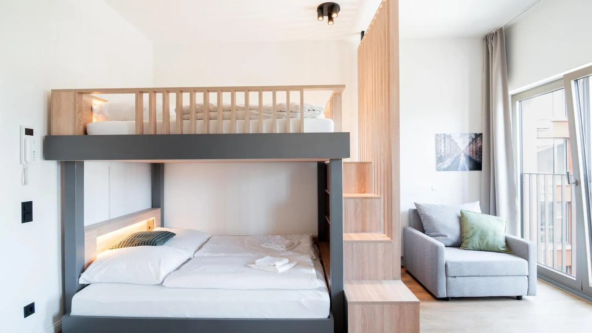 هامبورغ Homaris Apartments Winterhude 0*,