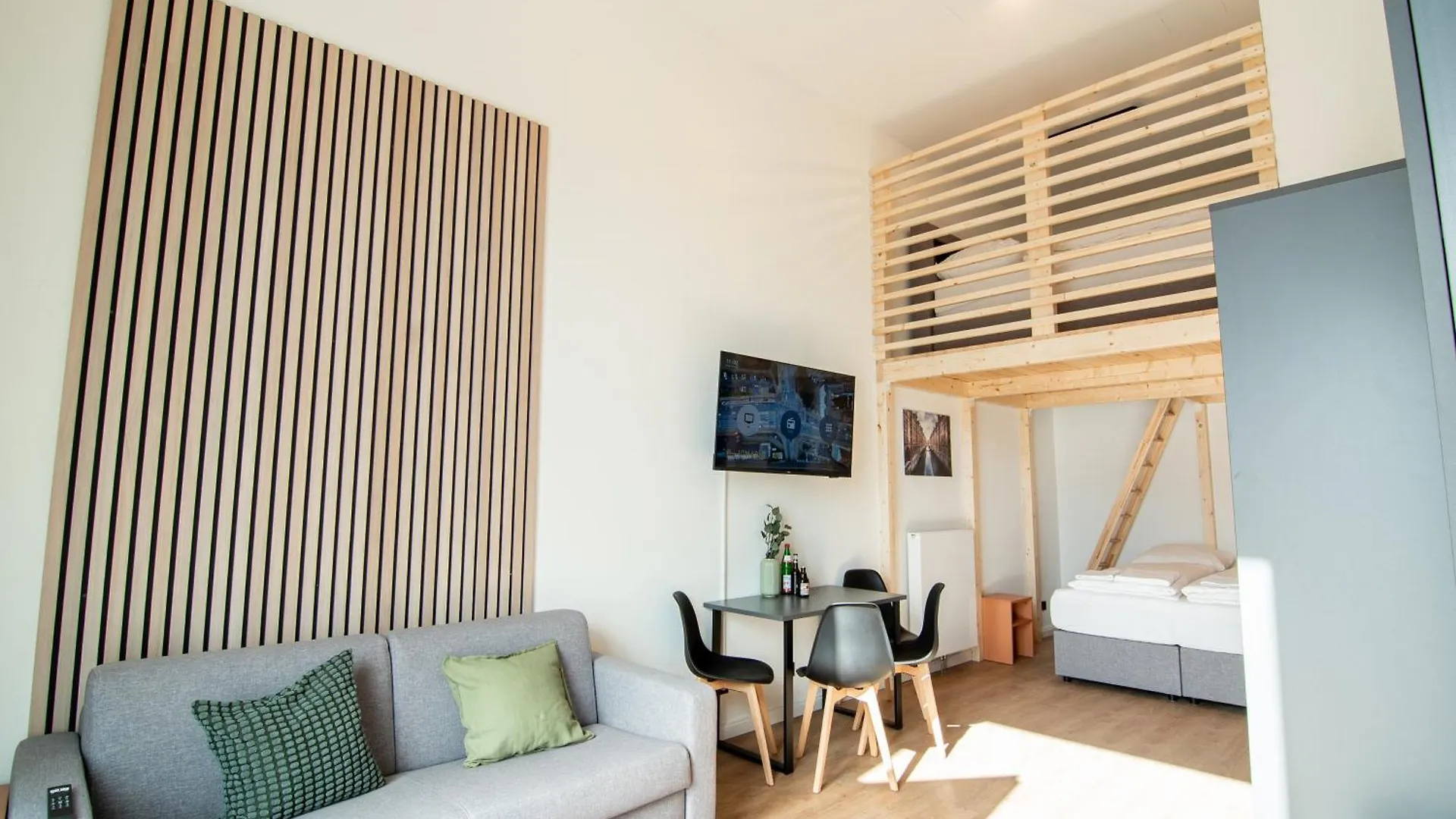 Homaris Apartments Winterhude Hamburk Aparthotel