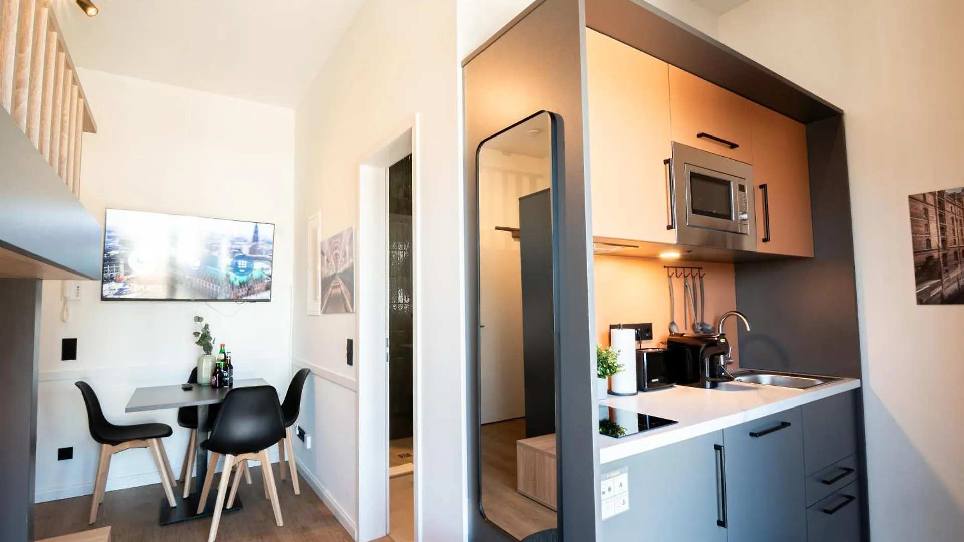 Homaris Apartments Winterhude Hamburk Německo