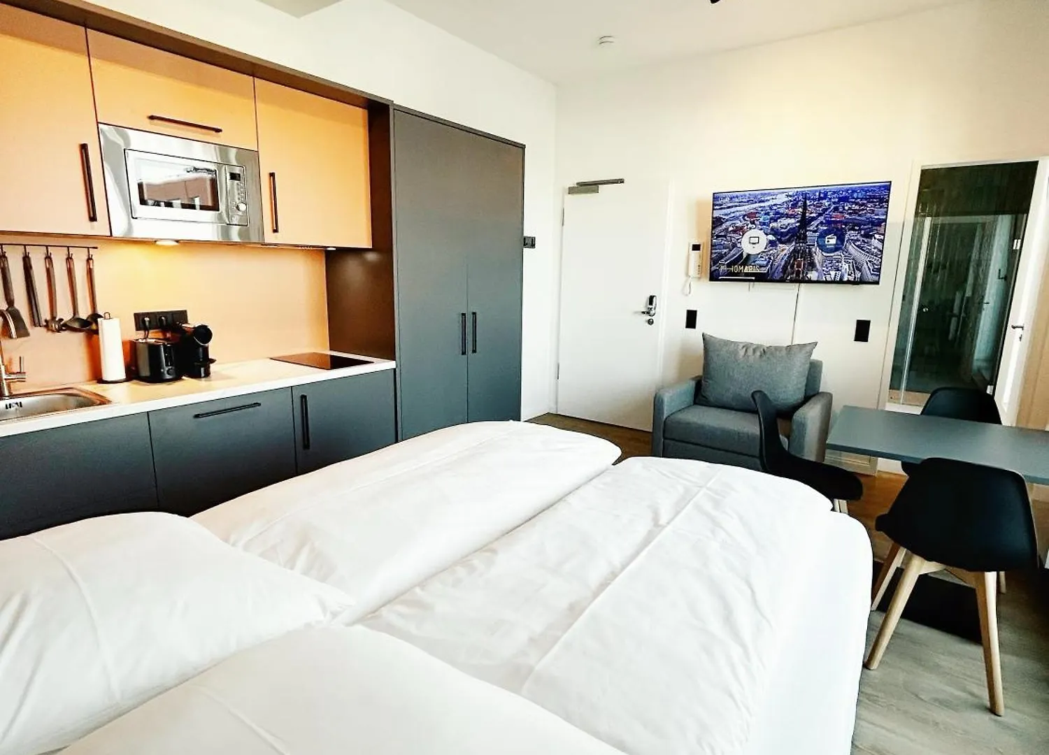 Homaris Apartments Winterhude Hamburg-Harburg Lägenhetshotell
