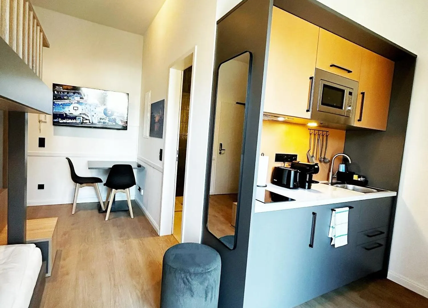 Lägenhetshotell Homaris Apartments Winterhude Hamburg-Harburg Tyskland
