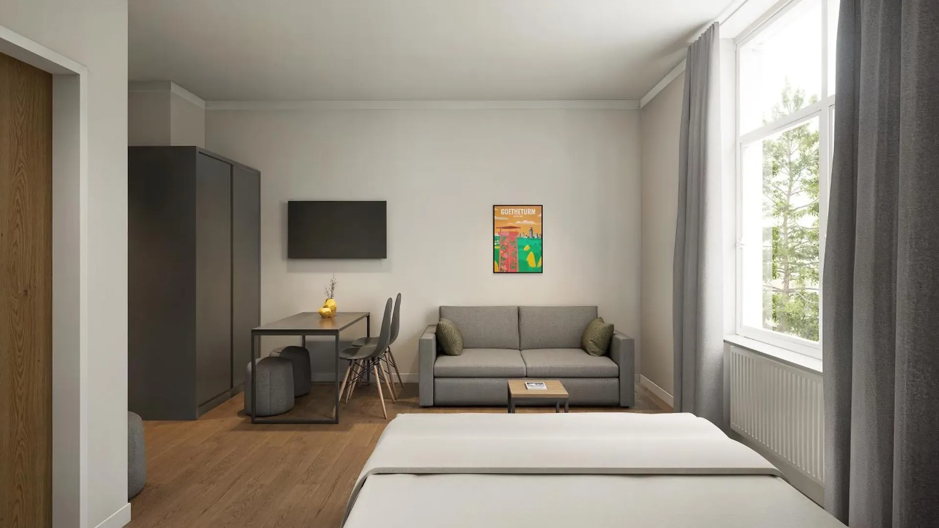 Homaris Apartments Winterhude Hamburg Aparthotel